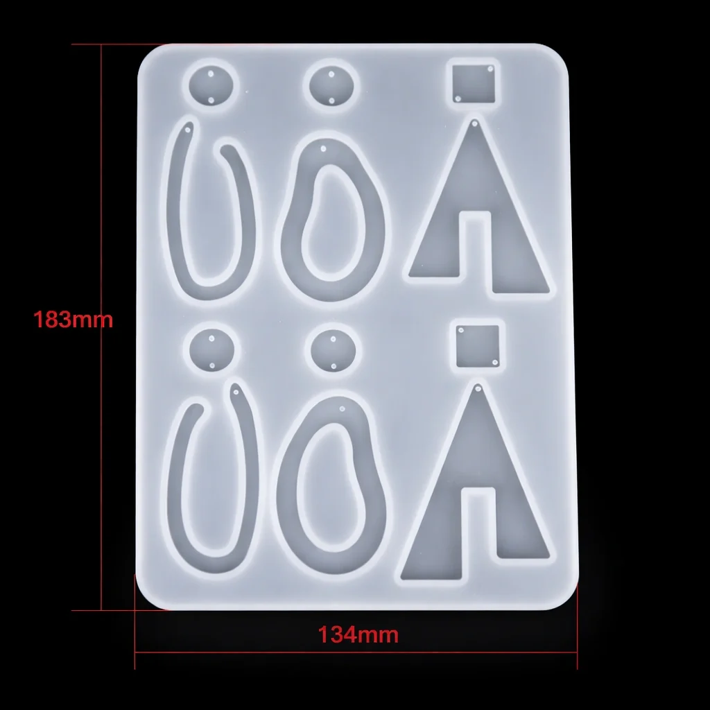 12-Cavity Jewellery Silicone Mold for Resin Art 12-Cavity Jewellery Silicone Mold for Resin Art