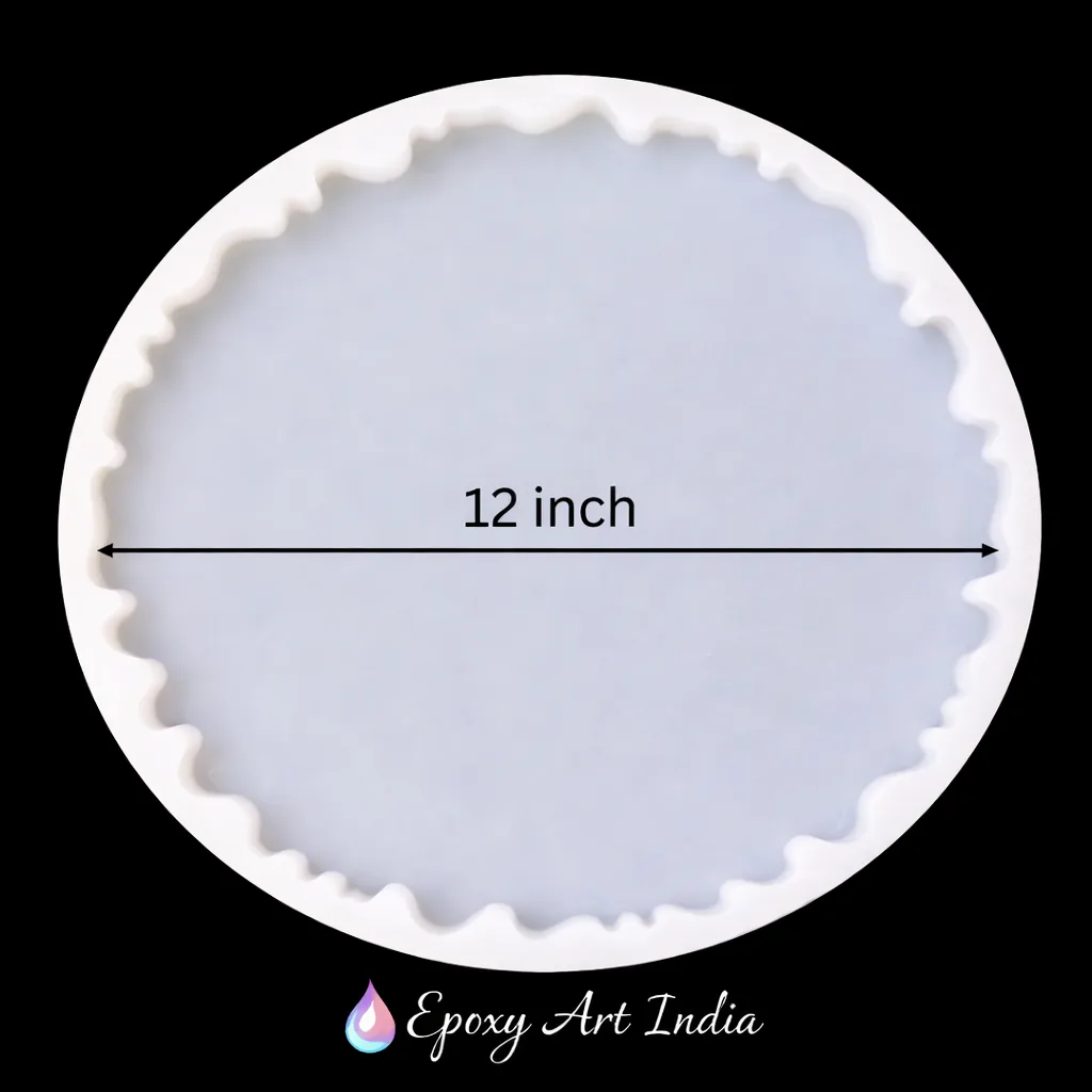 12-Inch Agate Mold for Resin Art – Large Geode Silicone Mold 12-Inch Agate Mold for Resin Art – Large Geode Silicone Mold