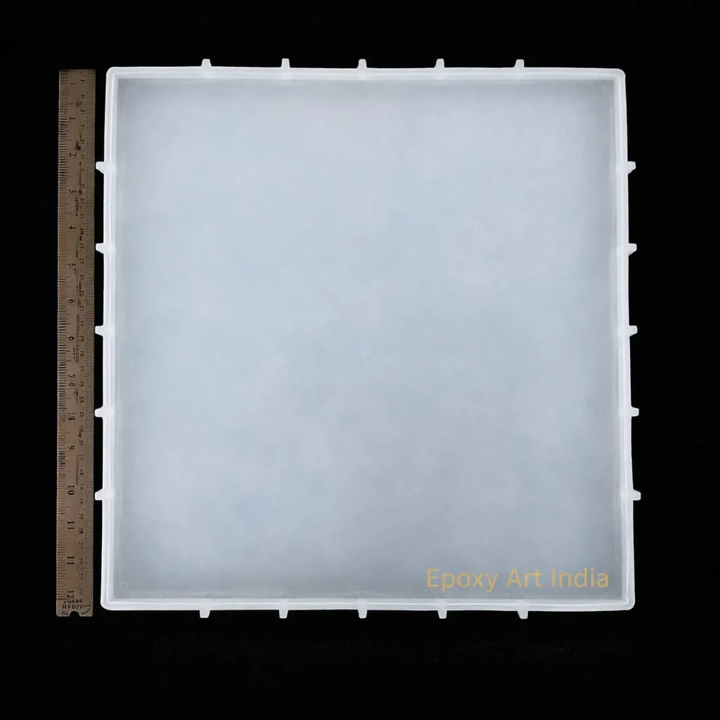 12×12 Square Silicone Mold for Resin Art – DIY Epoxy Resin Mold 12×12 Square Silicone Mold for Resin Art – DIY Epoxy Resin Mold