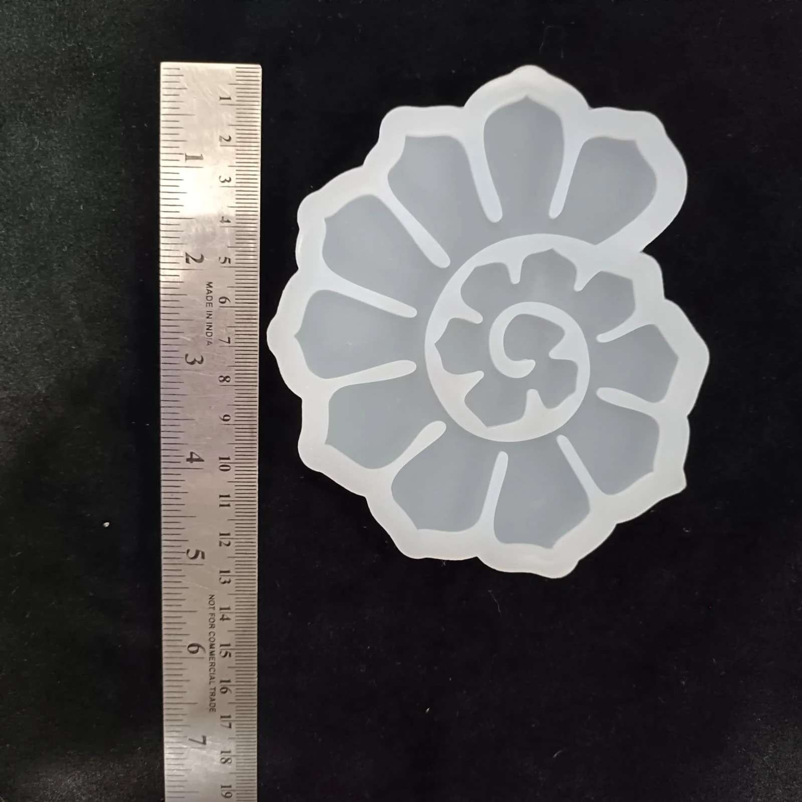 Spiral Flower Silicone Mould for Resin Art & DIY Crafts Spiral Flower Silicone Mould for Resin Art & DIY Crafts