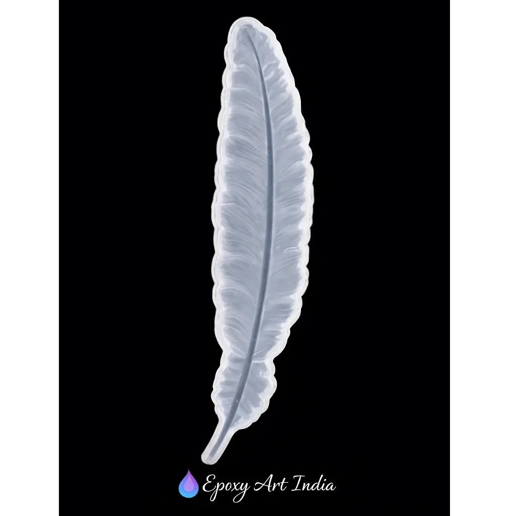 Assorted Silicone Feather Bookmark Mold for Resin Art Assorted Silicone Feather Bookmark Mold for Resin Art