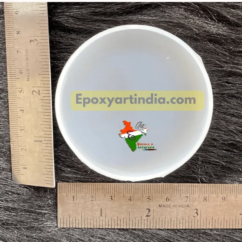 3-Inch Round Coaster Mold for Resin Art