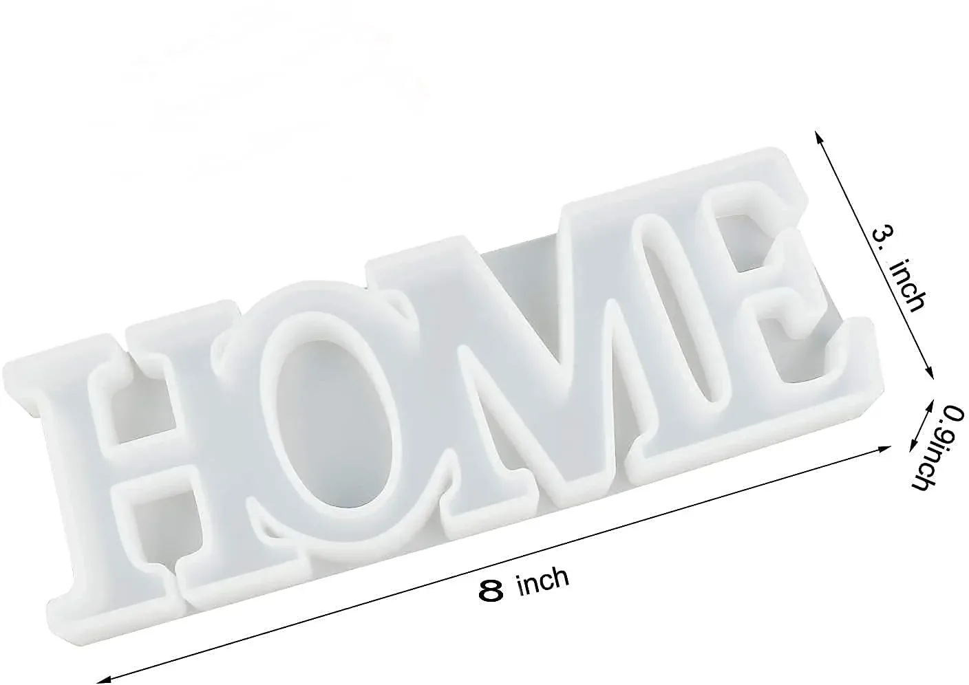3D Home Letter Silicone Resin Mold for Resin Art 3D Home Letter Silicone Resin Mold for Resin Art