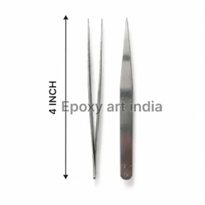 Steel Tweezer for Resin Art – Precision Craft Tweezer