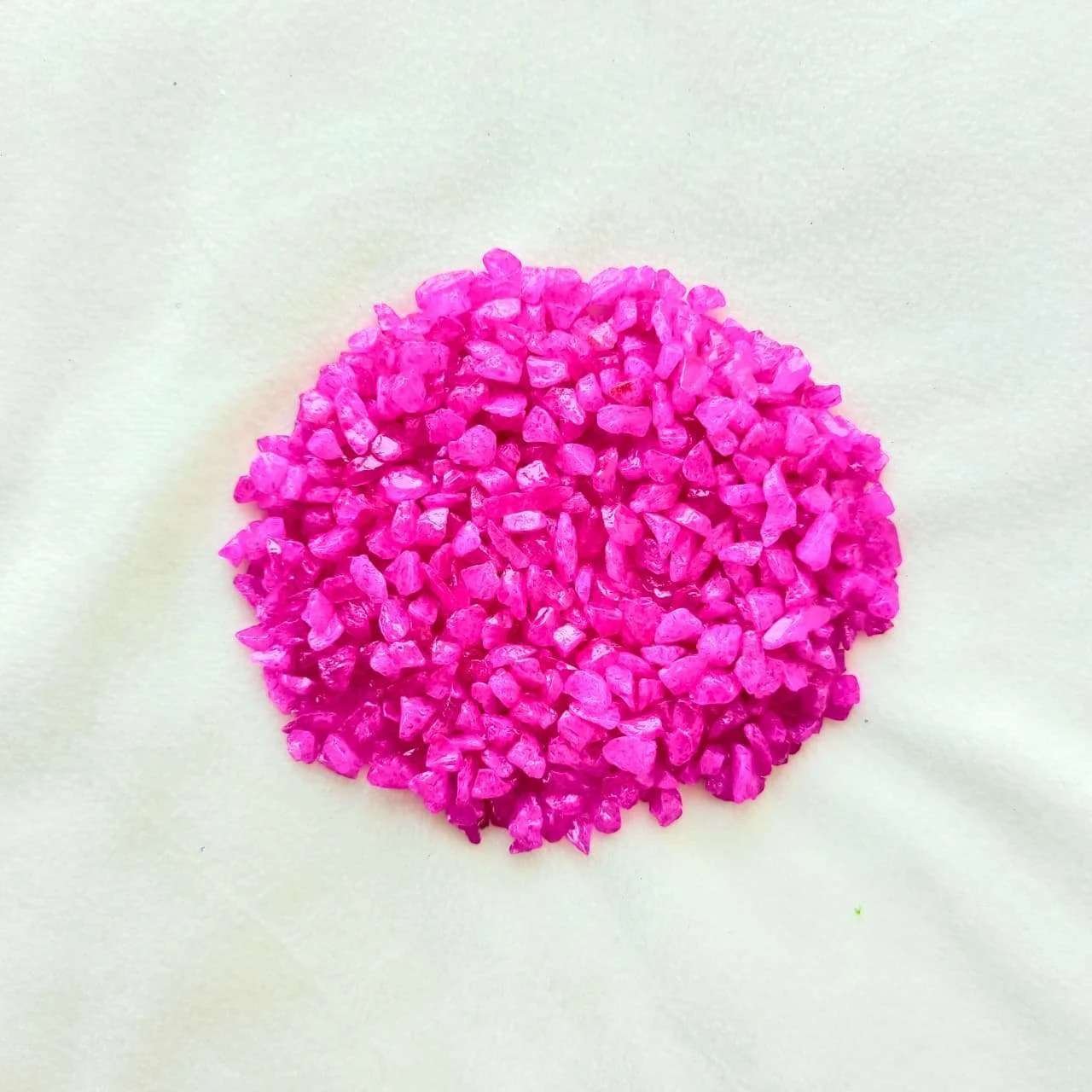 Pink Dyed Quartz Stone Chips 100gm for Resin Art | Decorative Pink Crystal Chips for Epoxy Resin Crafts Pink Dyed Quartz Stone Chips 100gm for Resin Art | Decorative Pink Crystal Chips for Epoxy Resin Crafts