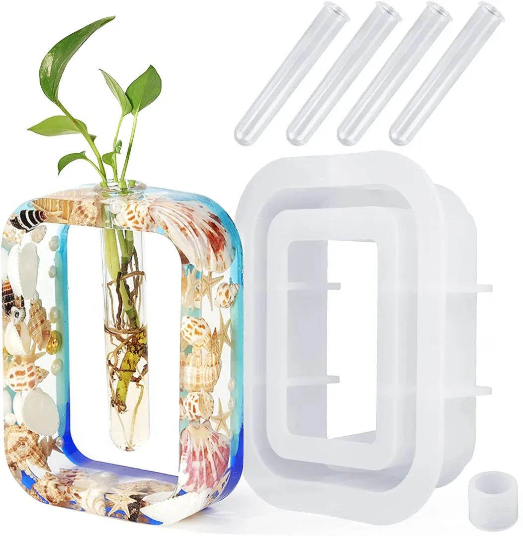 Resin Vase & Planter Silicone Mold for Resin Art Resin Vase & Planter Silicone Mold for Resin Art
