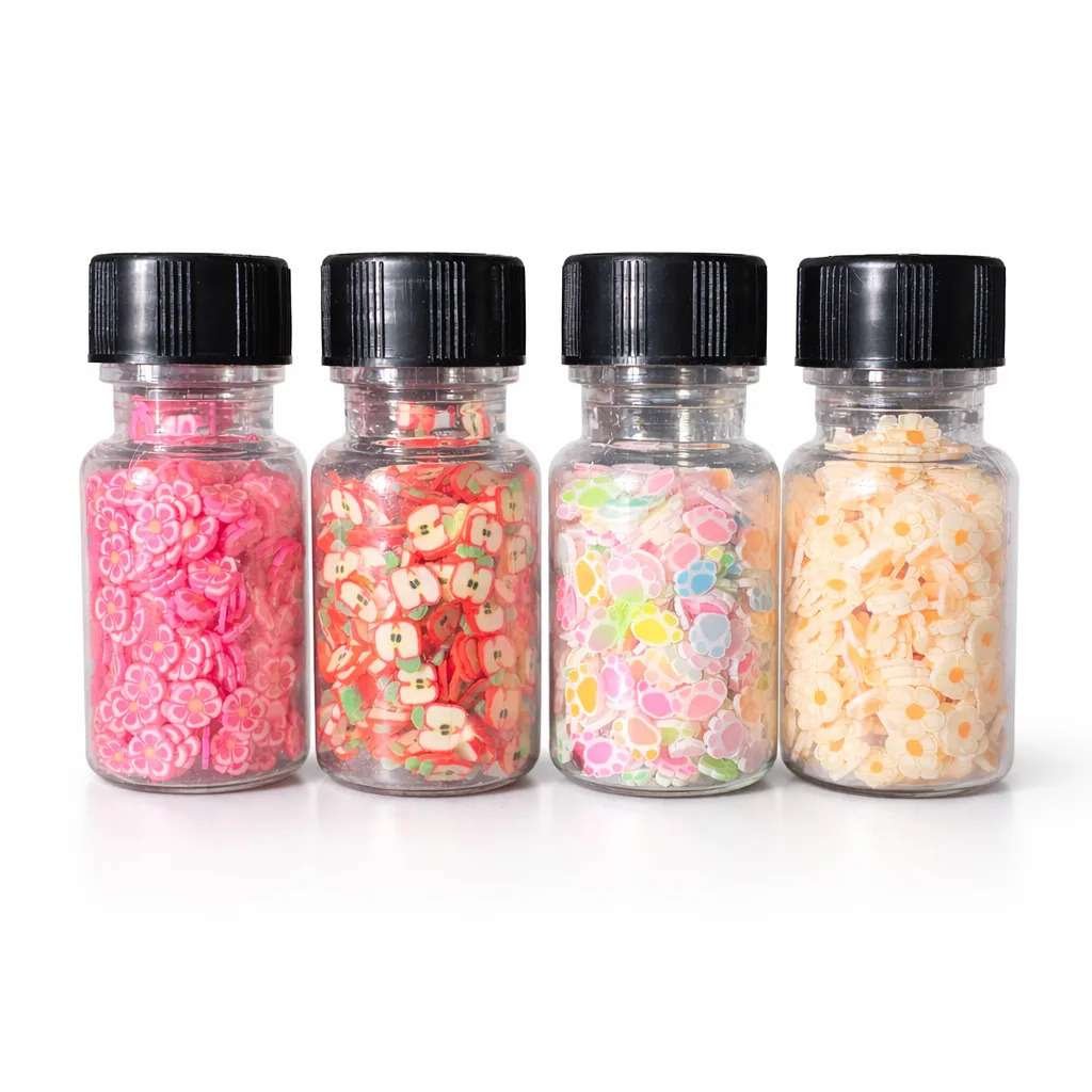 Mini Polymer Clay Slices Set (MM42) – Set of 4 (10gm Each) | Cute Nail Art & Resin Craft Decoration Mix Mini Polymer Clay Slices Set (MM42) – Set of 4 (10gm Each) | Cute Nail Art & Resin Craft Decoration Mix