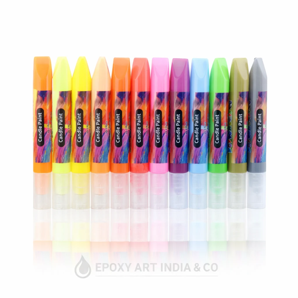 12 in 1 Candle Paint Set | Multi-Color Paint Kit for Candle Decorating & DIY Crafts 12 in 1 Candle Paint Set | Multi-Color Paint Kit for Candle Decorating & DIY Crafts
