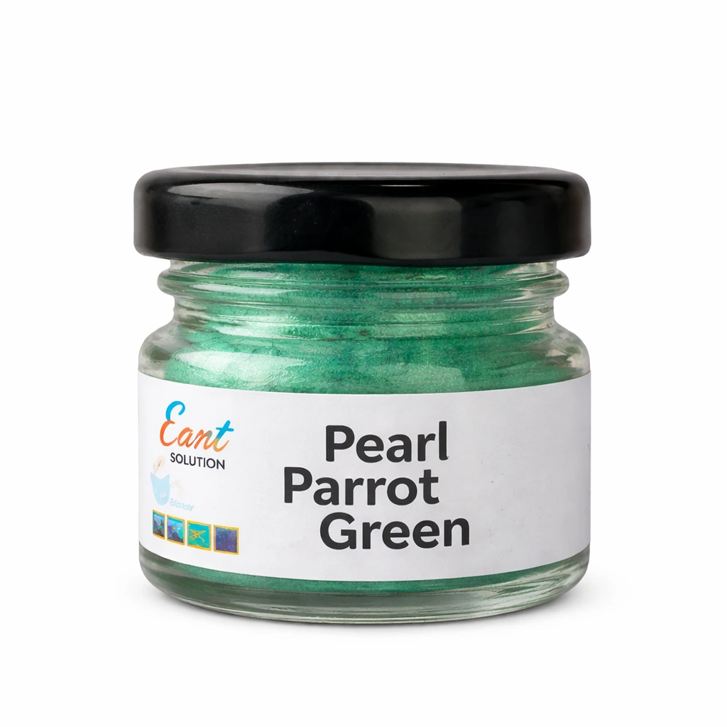 Pearl Parrot Green Pigment for Resin Art Pearl Parrot Green Pigment for Resin Art