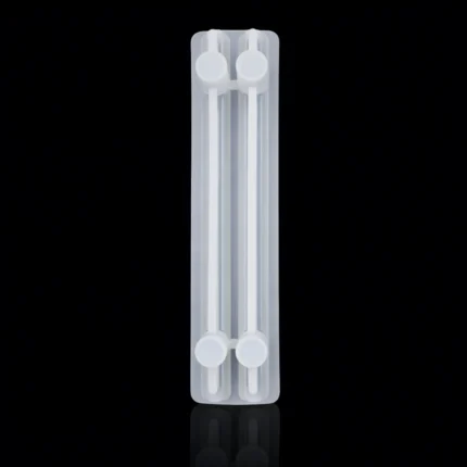 6-Inch Plain Tray Handle Silicone Mold for Resin Art