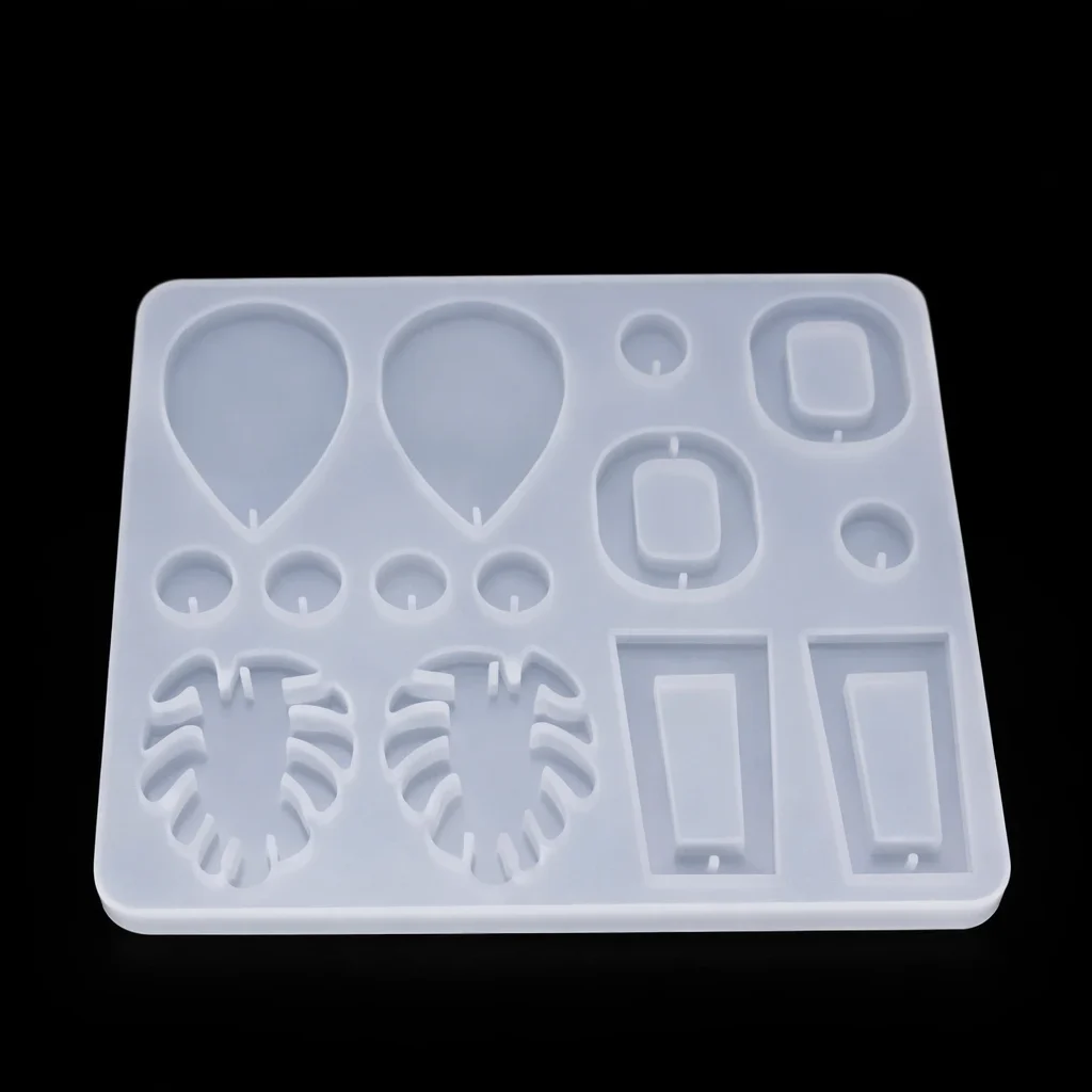 14-Cavity Jewellery Silicone Mold for Resin Art 14-Cavity Jewellery Silicone Mold for Resin Art