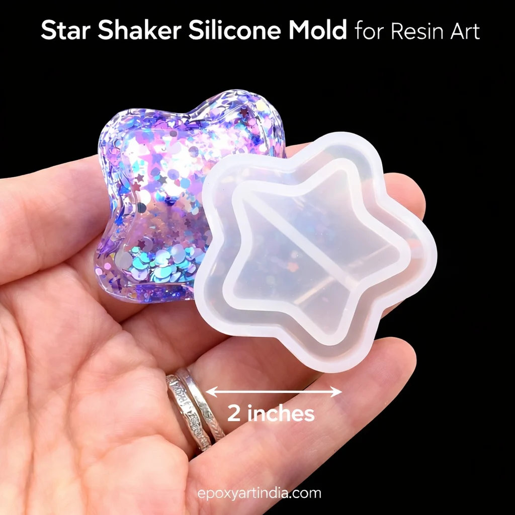 Star Shaker Resin Mold – Jewellery Making Star Shaker Resin Mold – Jewellery Making