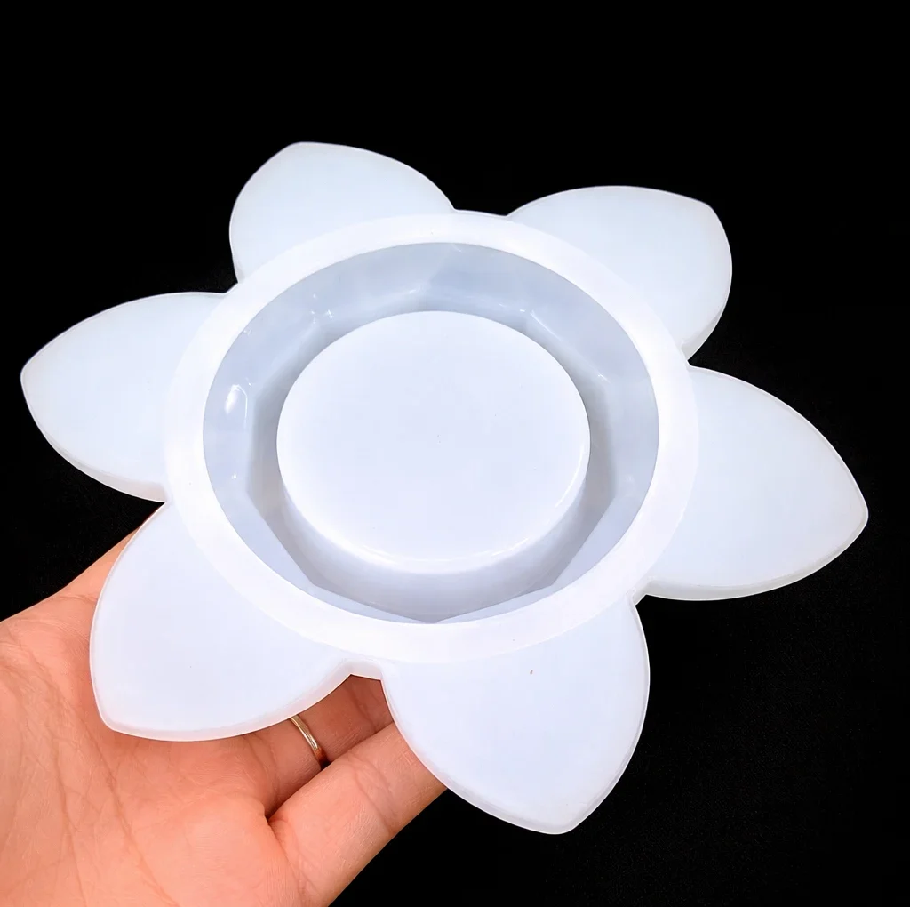 LOTUS SHAPE TEALIGHT CANDLE HOLDER MOLD LOTUS SHAPE TEALIGHT CANDLE HOLDER MOLD