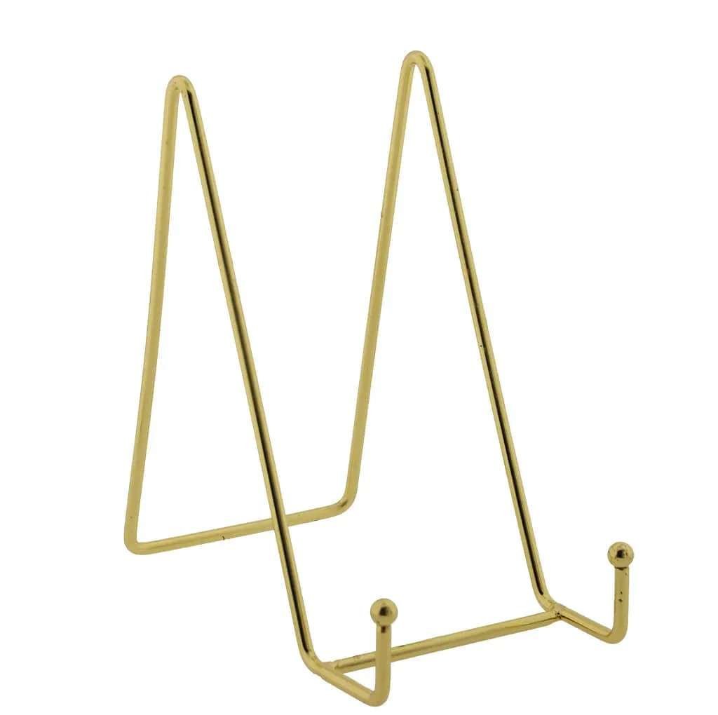 6 Inch Gold Metal Display Stand | Metal Stand for Resin Art Frames, Plates & Decorative Crafts 6 Inch Gold Metal Display Stand | Metal Stand for Resin Art Frames, Plates & Decorative Crafts