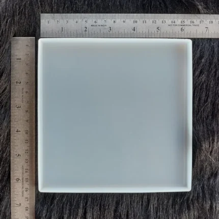 6-Inch Square Mold for Baking, Crafts & DIY – Silicone Mold for Resin Art