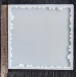 8-Inch Agate Square Coaster Silicone Mold for Resin Art – DIY Epoxy Resin Mold