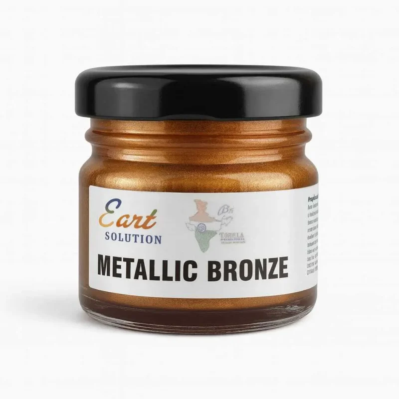 Metallic Bronze Gel Pigment – Premium Shimmer Color Paste for Resin Art