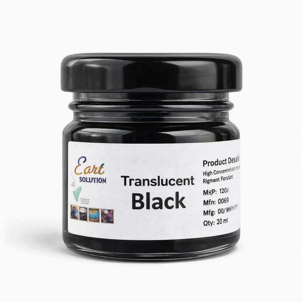 Translucent Black Gel Pigment – Transparent Smoke Tint for Resin Art Translucent Black Gel Pigment – Transparent Smoke Tint for Resin Art