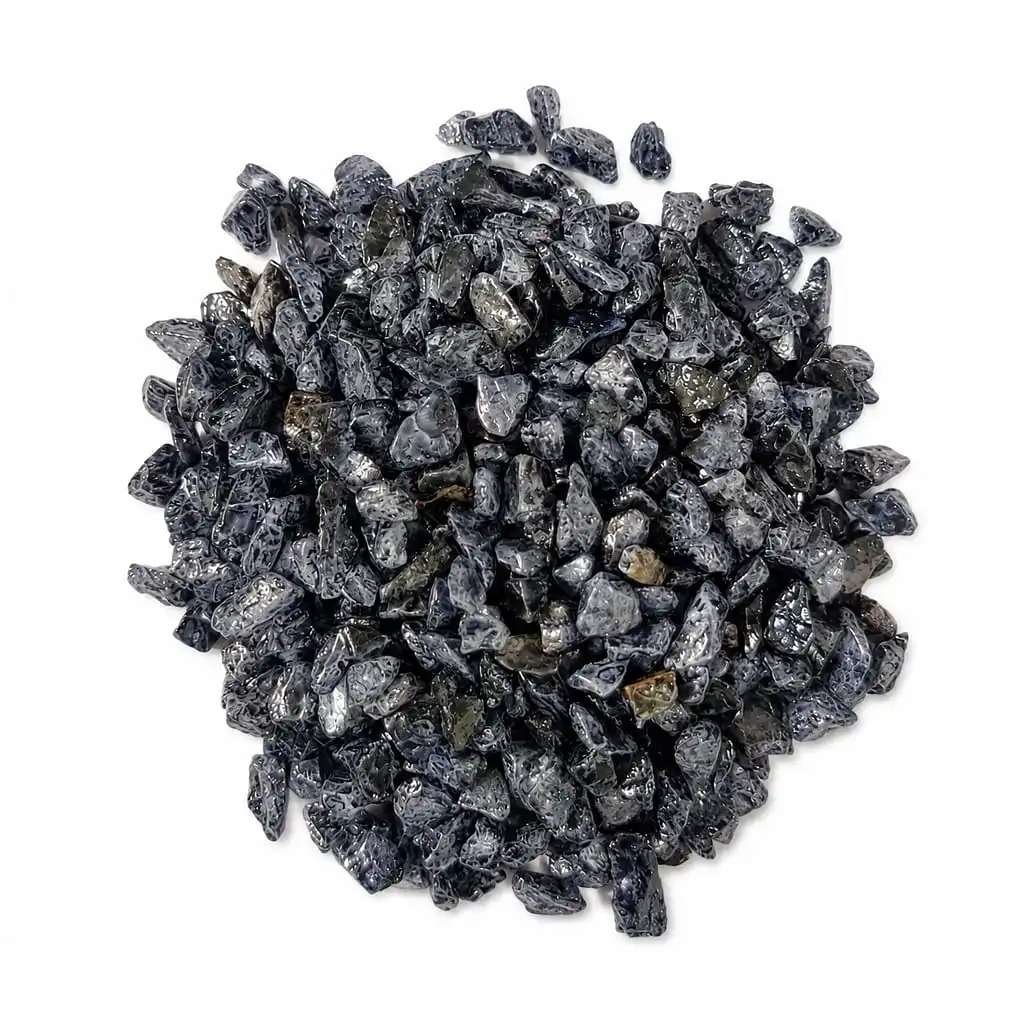 Black Dyed Quartz Stone 100gm for Resin Art Black Dyed Quartz Stone 100gm for Resin Art