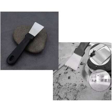 Scraper with Blade for Resin Art | Metal Blade Scraper Tool for Epoxy Resin & DIY Crafts
