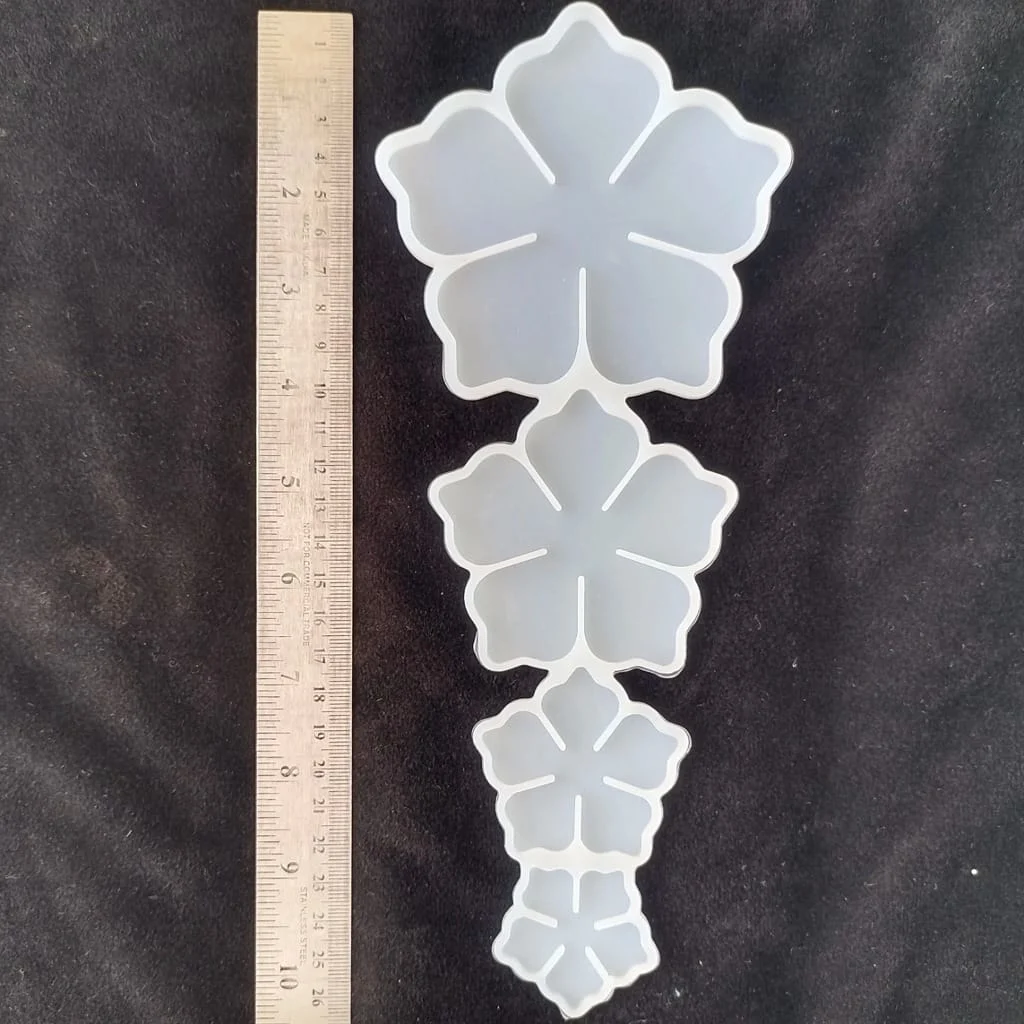 3D Vertical Flower Mold | Silicone Resin Flower Mold for Epoxy For Resin Art 3D Vertical Flower Mold | Silicone Resin Flower Mold for Epoxy For Resin Art