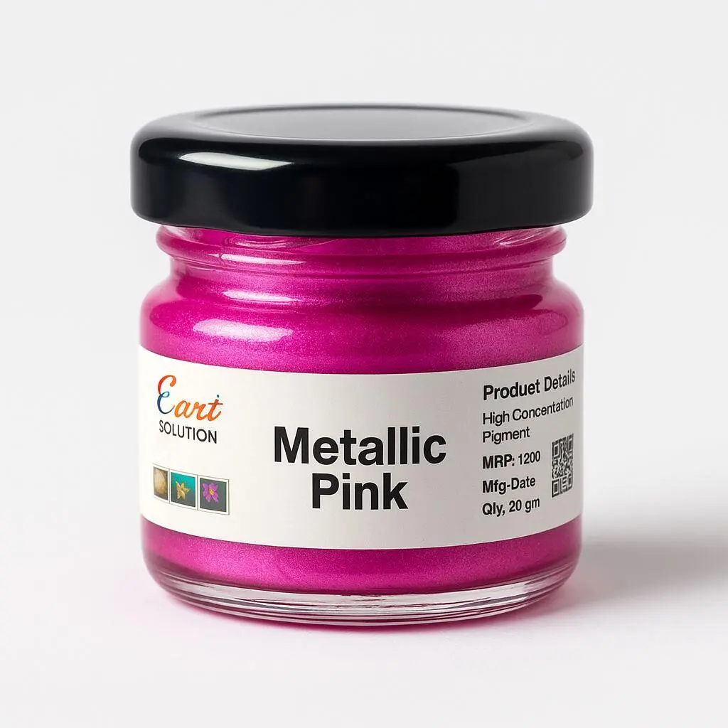 Metallic Pink Gel Pigment – Premium Shimmer Color Paste for Resin Art Metallic Pink Gel Pigment – Premium Shimmer Color Paste for Resin Art