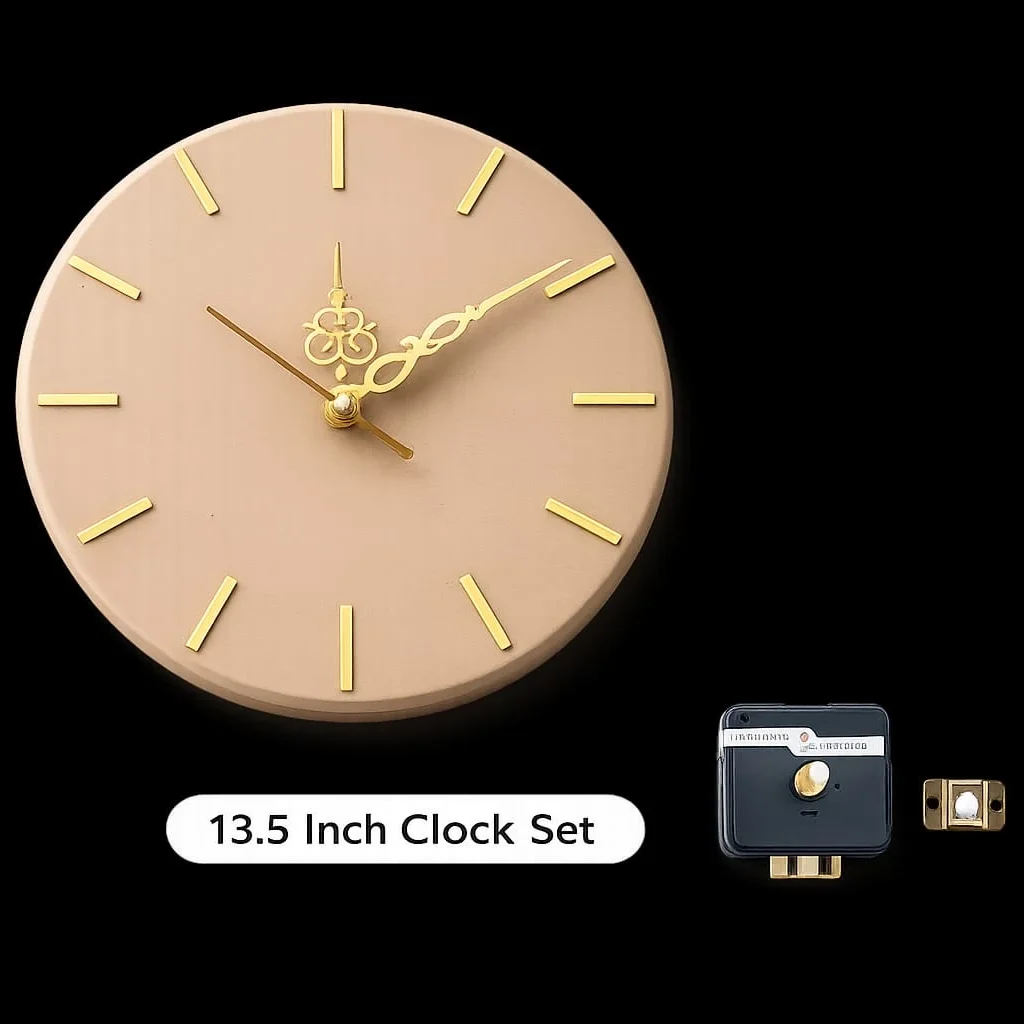 13.5 Inch Clock Set with Acrylic Sticks, Clock Machine & Needles – DIY Resin Wall Clock Kit 13.5 Inch Clock Set with Acrylic Sticks, Clock Machine & Needles – DIY Resin Wall Clock Kit