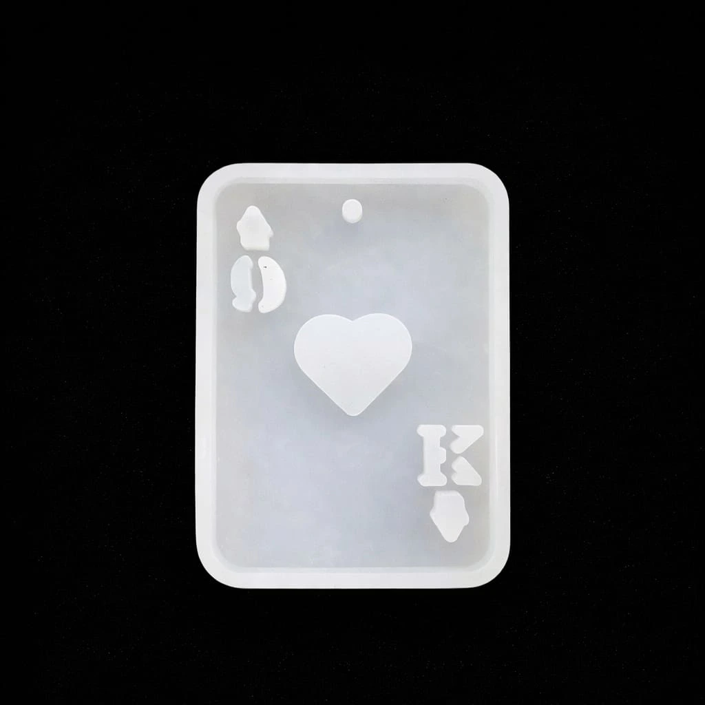 Heart Keychain Rectangle Silicone Mold for Resin Art – DIY Resin Pendant & Keychain Mold Heart Keychain Rectangle Silicone Mold for Resin Art – DIY Resin Pendant & Keychain Mold