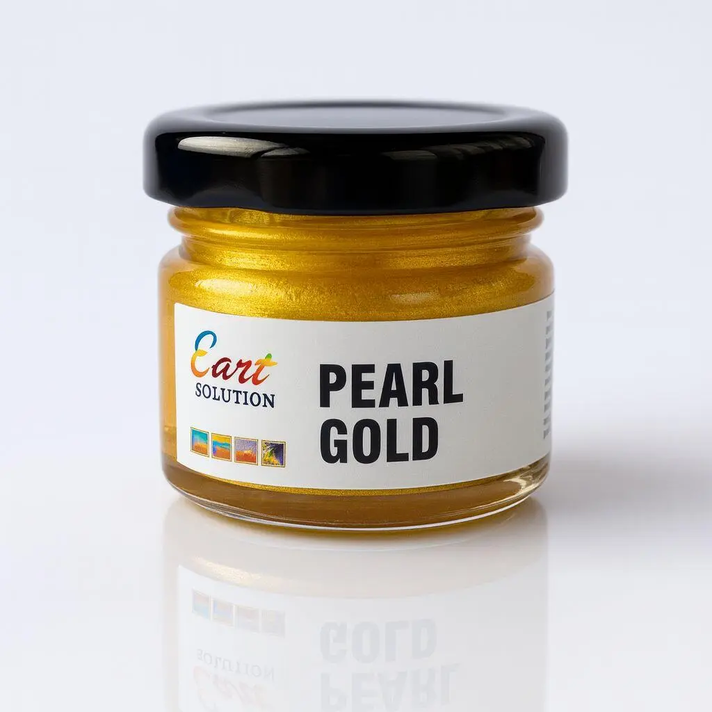 Pearl Gold Gel Pigment – Premium Metallic Color Paste for Resin Art Pearl Gold Gel Pigment – Premium Metallic Color Paste for Resin Art