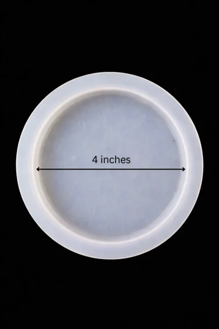 Silicone Round Coaster Mold for Resin Art