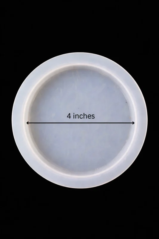 Silicone Round Coaster Mold for Resin Art