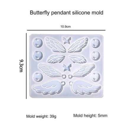 Holographic Flower Trinket Coaster Mold for Resin Art