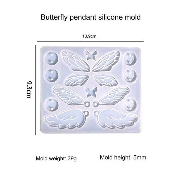 Holographic Flower Trinket Coaster Mold for Resin Art