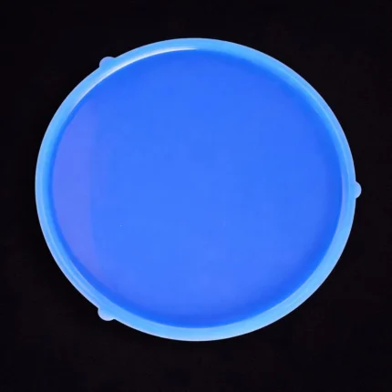 6 Inch Plain Round Silicone Mould for Resin Art