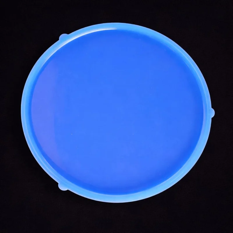 6 Inch Plain Round Silicone Mould for Resin Art