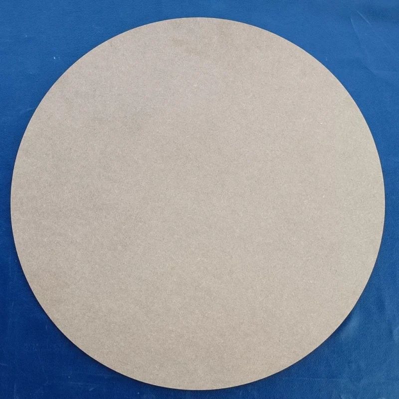 11.8" Round MDF Board for Art & Craft | Premium Wooden Base for DIY & Resin Art