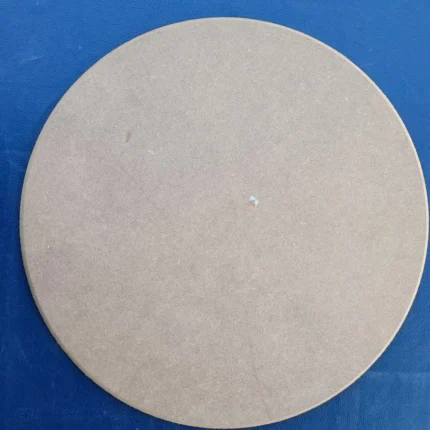 18 Inch Round MDF Board with Curved Edges for Art & Craft | Premium MDF Base for DIY,