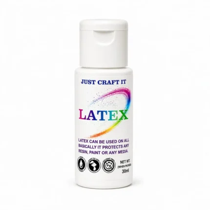 Premium Liquid Latex 30ml – Flexible Rubber Coating for Crafts