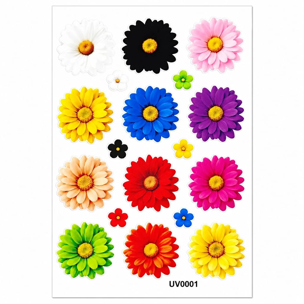 Premium Multishade UV DTF Sticker Premium Multishade UV DTF Sticker