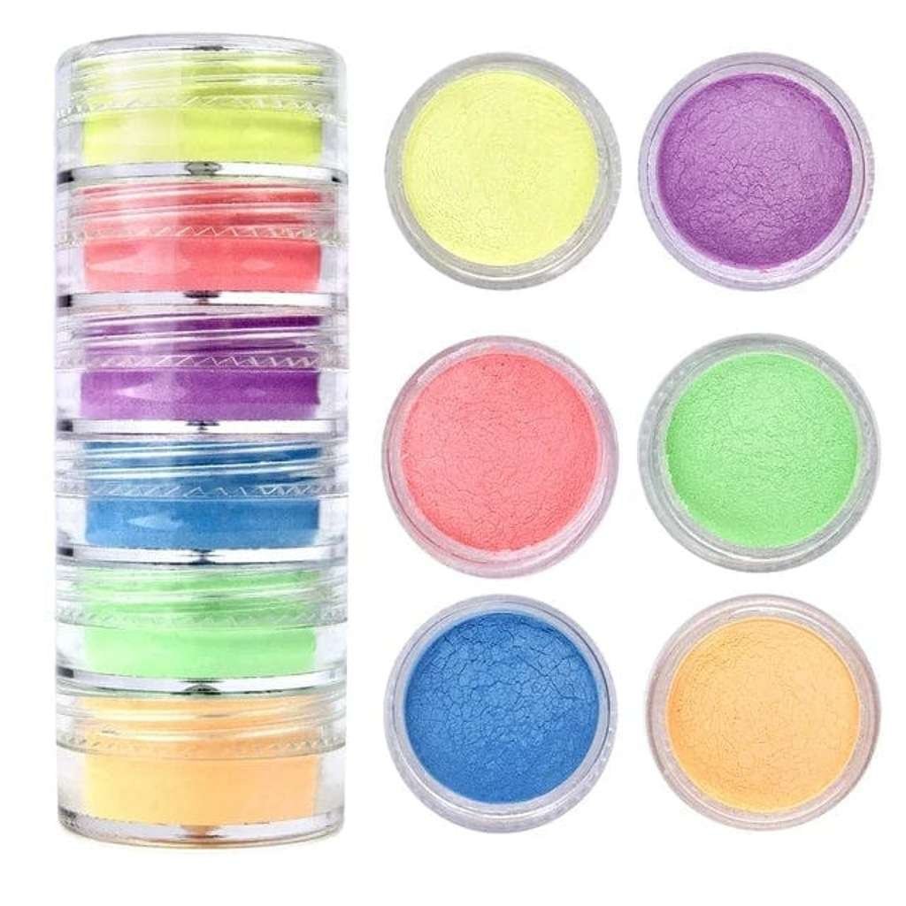 Mica Powder Set of 6 Colors Mica Powder Set of 6 Colors