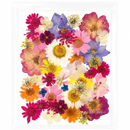 35-in-1 Premium Mixed Colour Pressed Dried Flower Pack for Resin Art