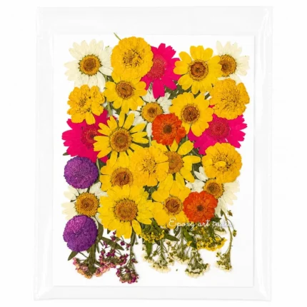35-in-1 Premium Mixed Pressed Dried Flower Pack for Resin Art