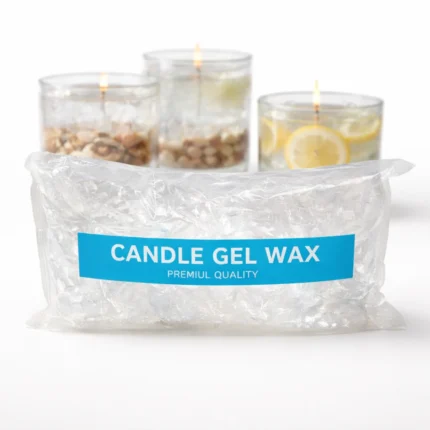 Transparent Gel Wax for Candle Making | Clear Gel Candle Wax for DIY Decorative Candles