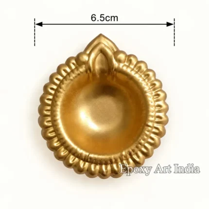 Big Size Designer Diya Urli for Candle Making