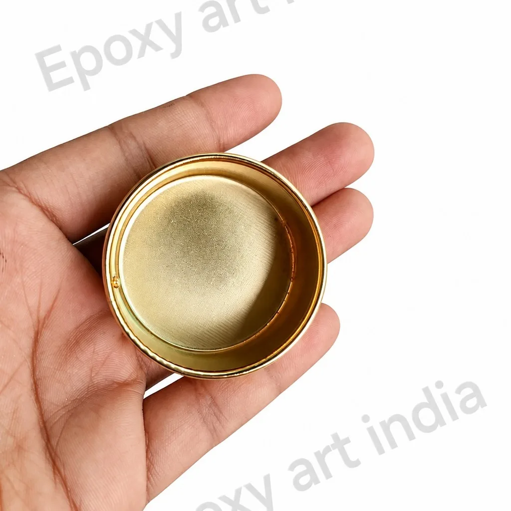 Metal Golden Plain Katori for Pooja Thali Metal Golden Plain Katori for Pooja Thali