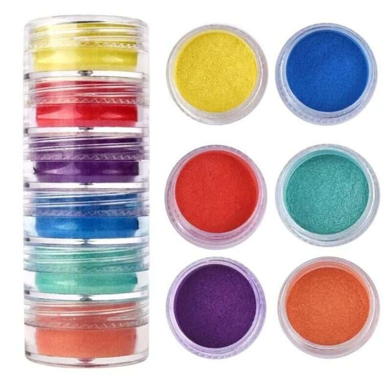 Mica Powder Set of 6 Colors